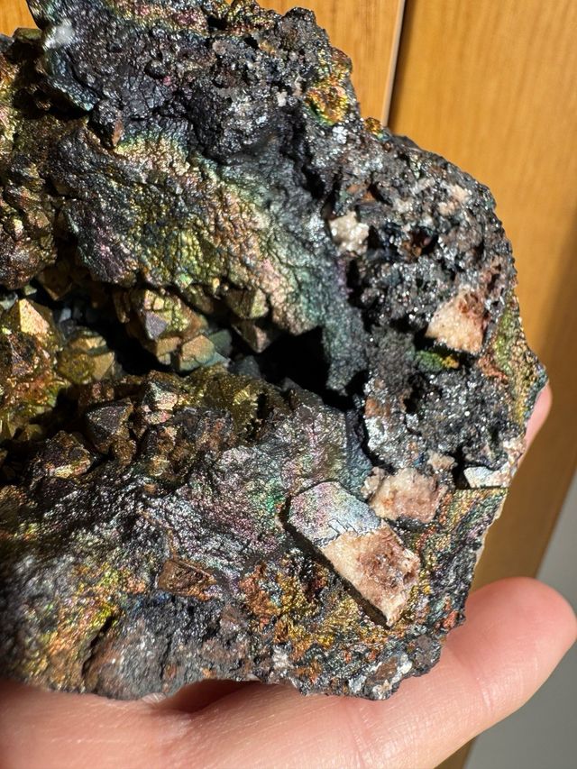 Mineral Cuarzo Irisado Natural