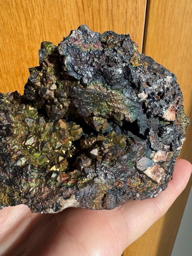 Mineral Cuarzo Irisado Natural