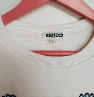 Sudadera Kenzo Paris Blanca Talla S
