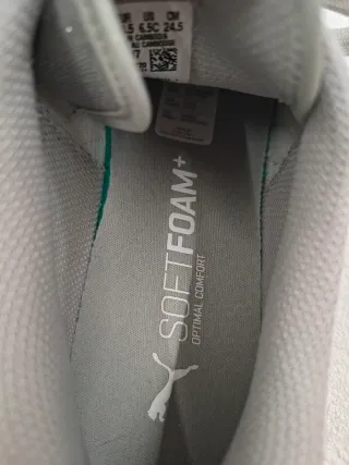 Scarpe Puma Argentate Glitter