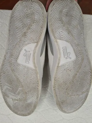 Scarpe Puma Argentate Glitter