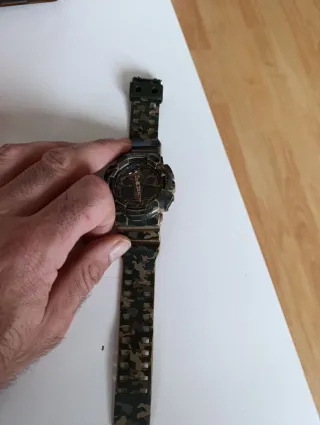 Reloj G-Shock Camuflaje Marrón y Verde
