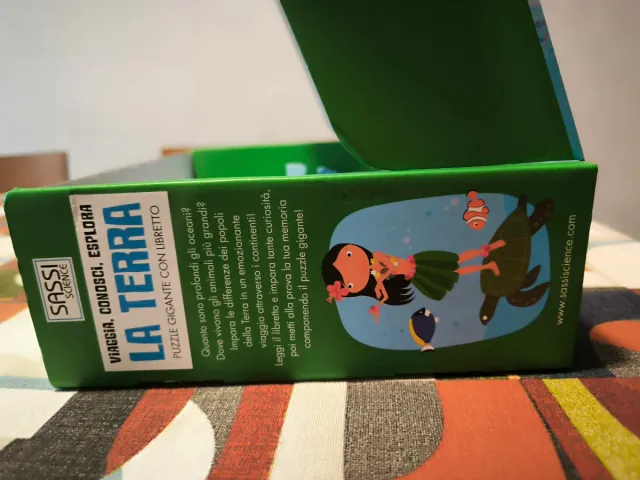 Puzzle La Terra Sassi Science 205 pezzi