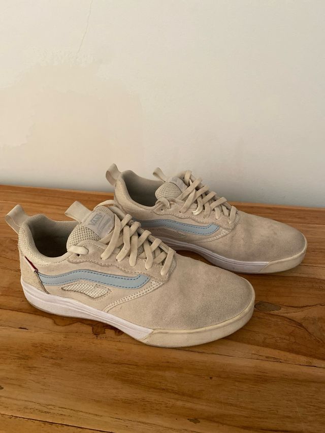Zapatillas Vans Beige y Azul Unisex