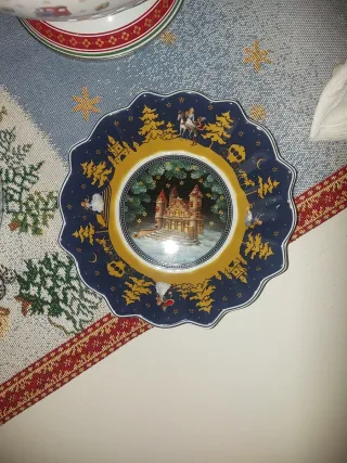 Piatto Villeroy & Boch decorato