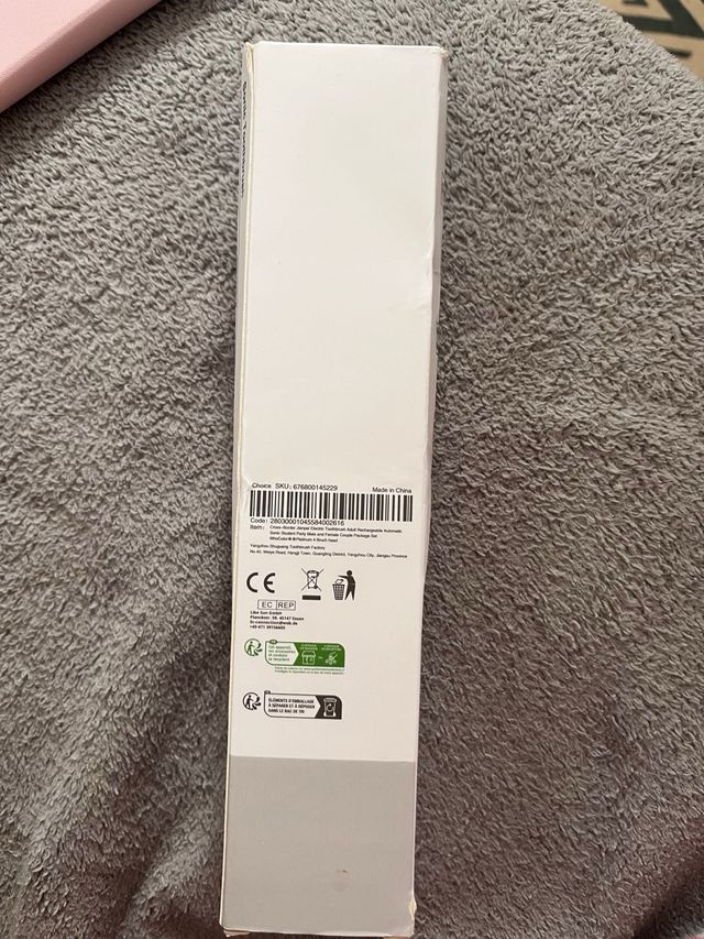 Cepillo Dientes Eléctrico blanco