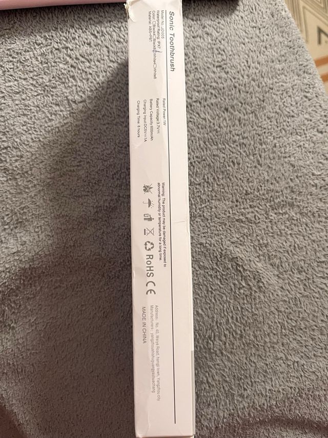 Cepillo Dientes Eléctrico blanco