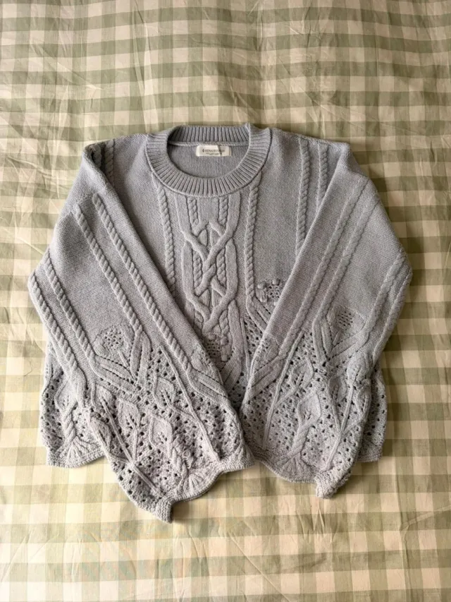 Jersey Stradivarius azul cielo