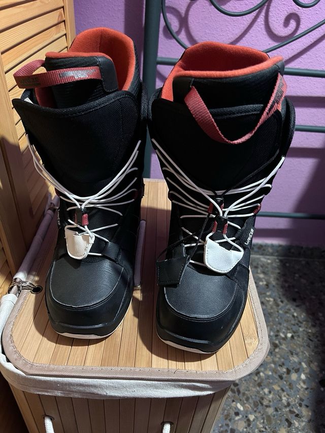 Botas de Snowboard, como nuevas usadas 4 veces t39