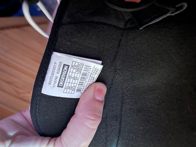 Botas de Snowboard, como nuevas usadas 4 veces t39