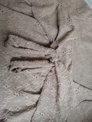 Blusa mujer encaje rosa 4XL