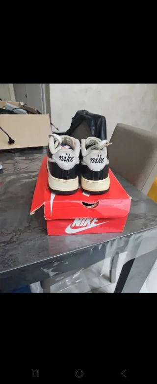 Nike Air Force 1 Scarpe donna  Nero Bianco