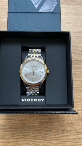 Reloj Viceroy Hombre Dorado y Plateado