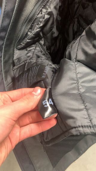 Cazadora YAMAHA piel, Roja, Negra, Blanca y Gris.