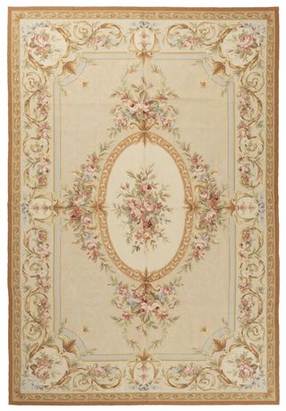 Arazzo Aubusson Annodato Extra Fine Salotto