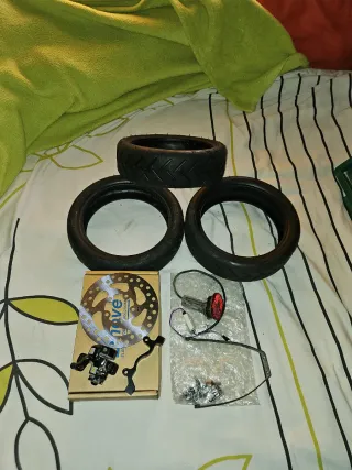 Ruedas Xiaomi + Accesorios Patinete