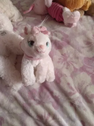 Lote Peluches Disney Gatos