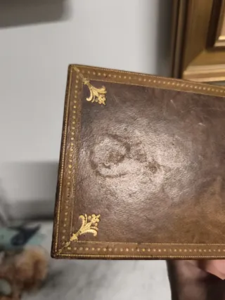 Caja antigua Art Nouveau francesa