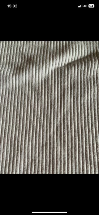 Top blanco escote barco manga larga