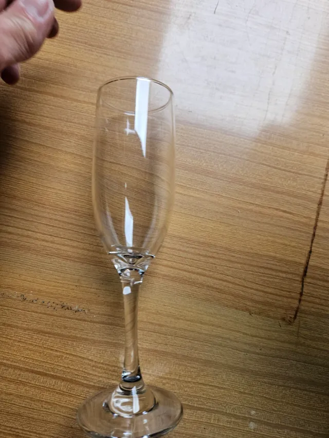 4 Copas de Champán GISPER Cristal