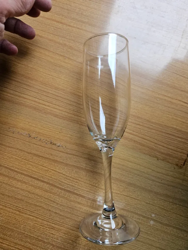 4 Copas de Champán GISPER Cristal