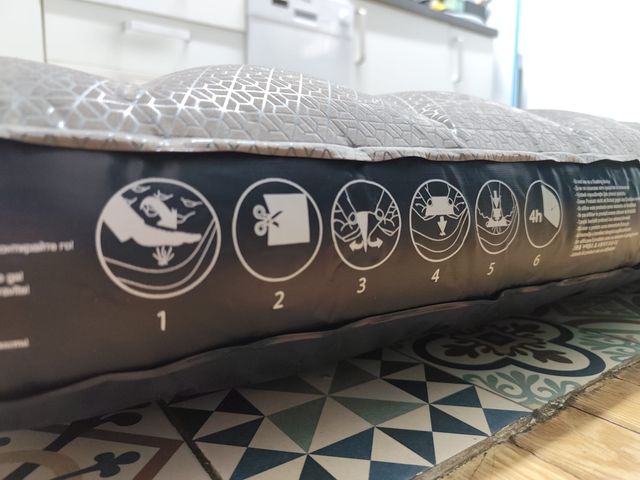 Colchón Hinchable Quechua 200x120 cm COMO NUEVO