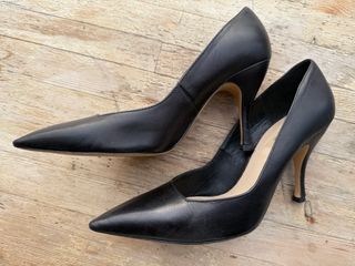 Tacones Massimo Dutti Piel Negro Talla 39