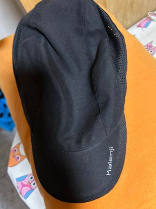 Gorra Kalenji Negra Deportiva