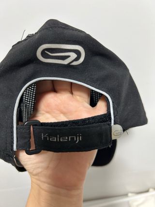 Gorra Kalenji Negra Deportiva