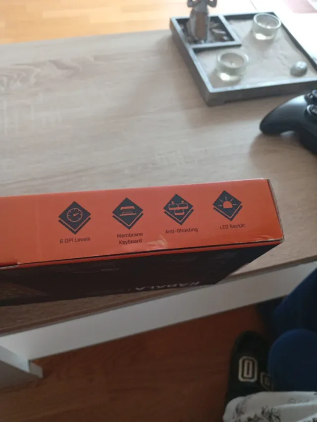 Teclado y Ratón Gaming KROM Kabala RGB