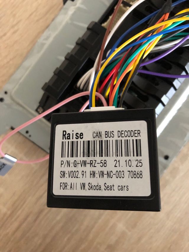 Pantalla Android VW Seat