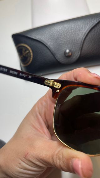 Gafas de Sol Ray-Ban Clubmaster Unisex Marrón/Dora