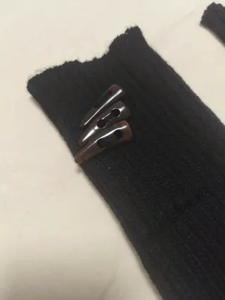 Scalda polpacci eleganti neri