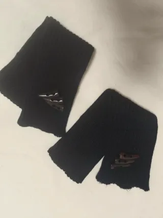 Scalda polpacci eleganti neri