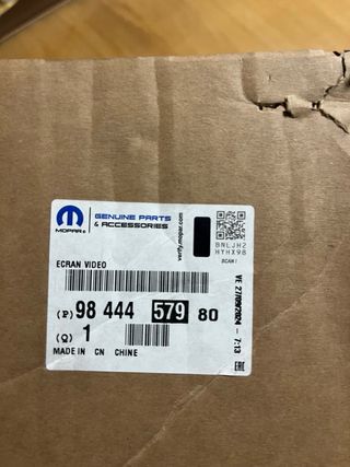 Pantalla DS7 con defectos