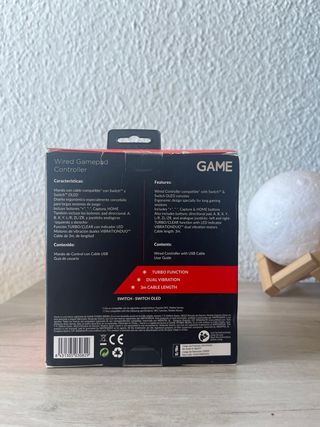 Mando GAME con cable para Switch