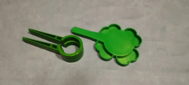 Set apribottiglie e svitacoperchi verde