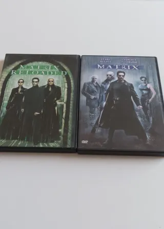 Pack 2 DVDs Matrix y Matrix Reloaded