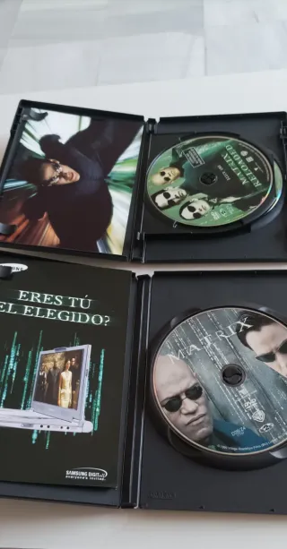 Pack 2 DVDs Matrix y Matrix Reloaded