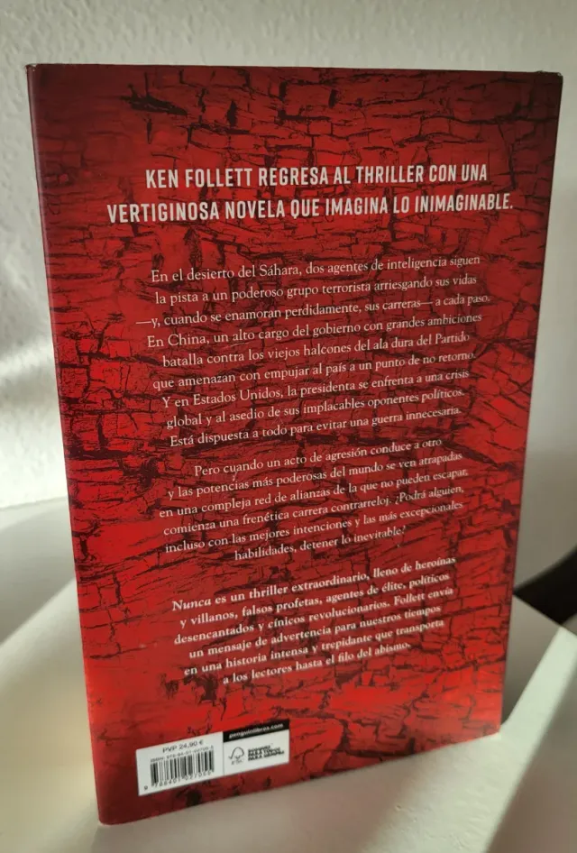 Nunca: Por el autor de Los pilares de la Tierra