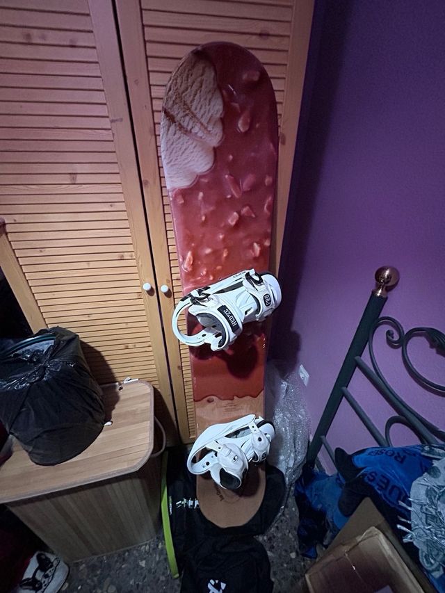 Tabla de Snow con Diseño de Helado medida 1,55 cm