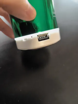 2 Altavoces Bluetooth Promocionales Verde y Gris