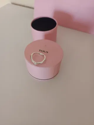 Anillo Tous ORIGINAL Plata Talla 12