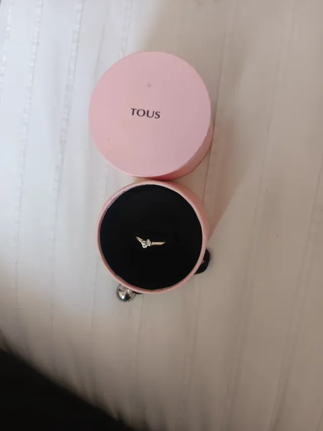 Anillo Tous ORIGINAL Plata Talla 12