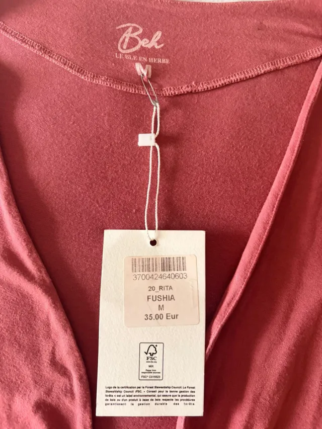 Chaqueta torera B&B 100% algodón rosa