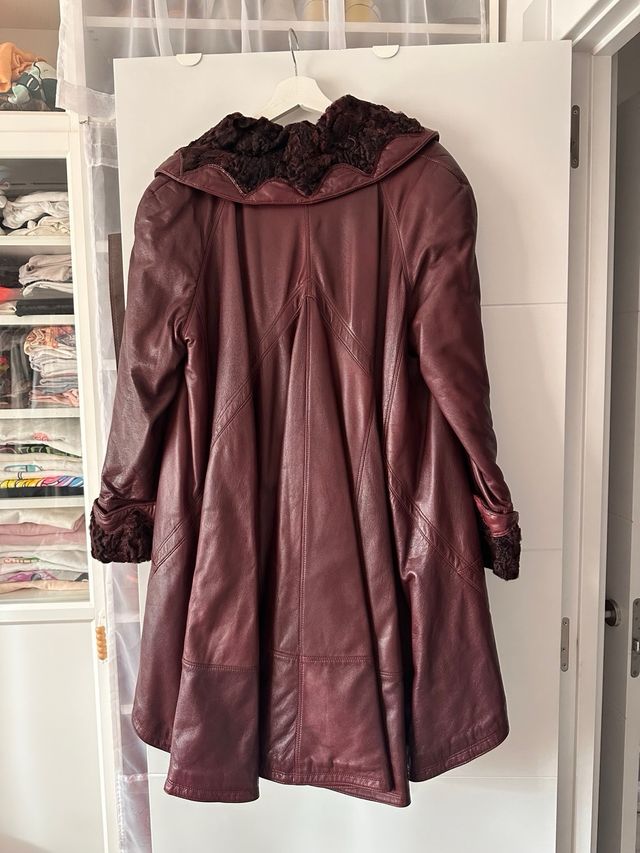 Abrigo Piel talla XL