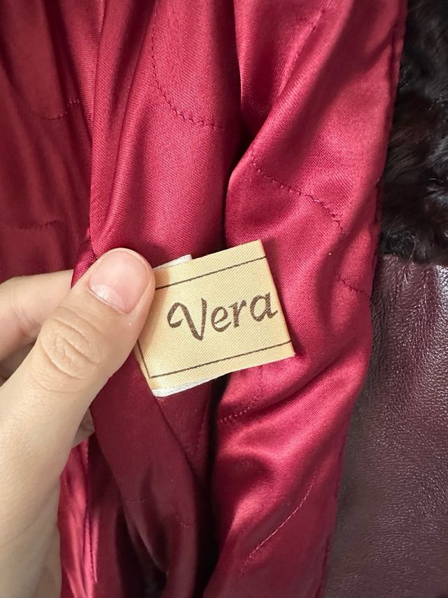 Abrigo Piel talla XL