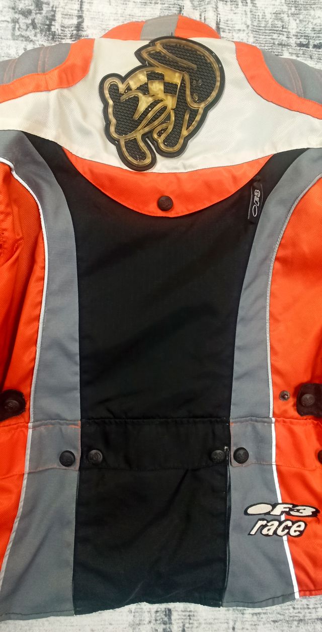 Chaqueta Enduro OF3 Naranja/Gris