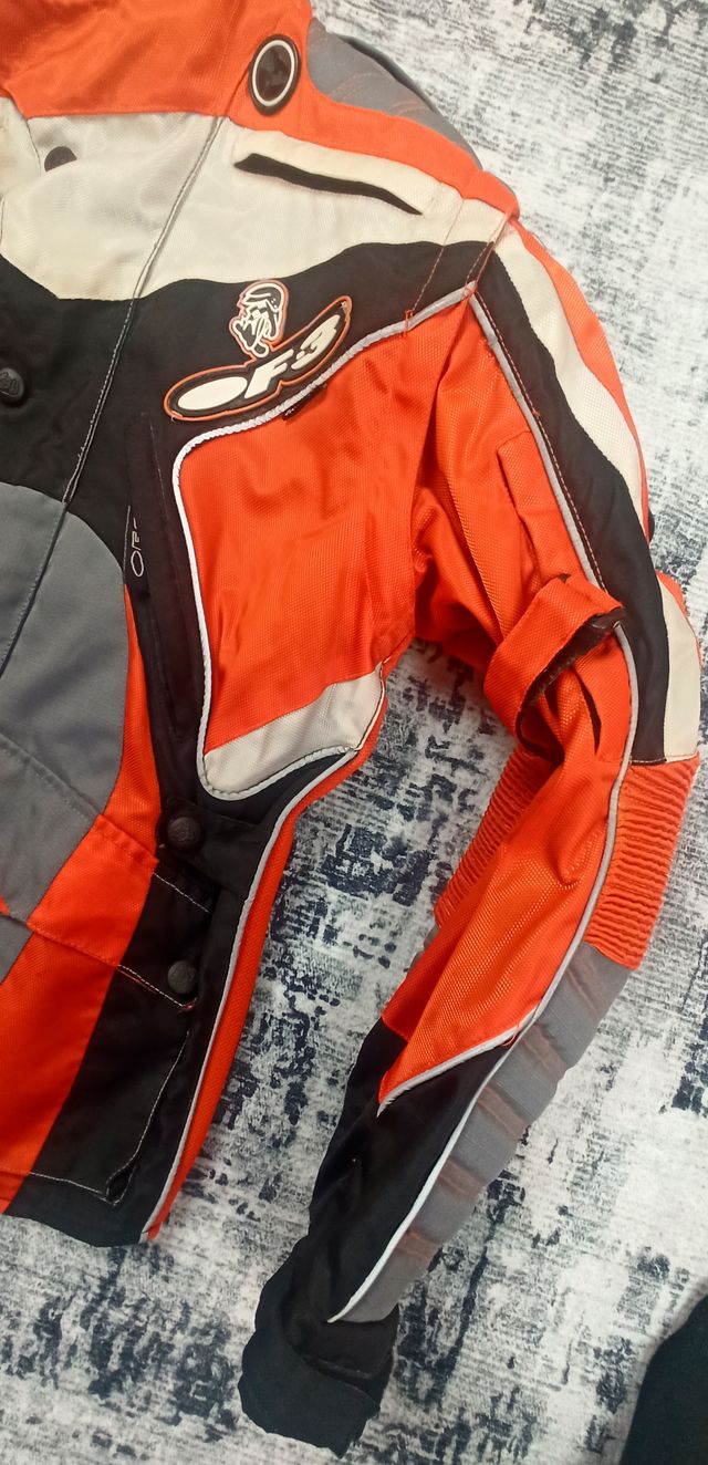 Chaqueta Enduro OF3 Naranja/Gris