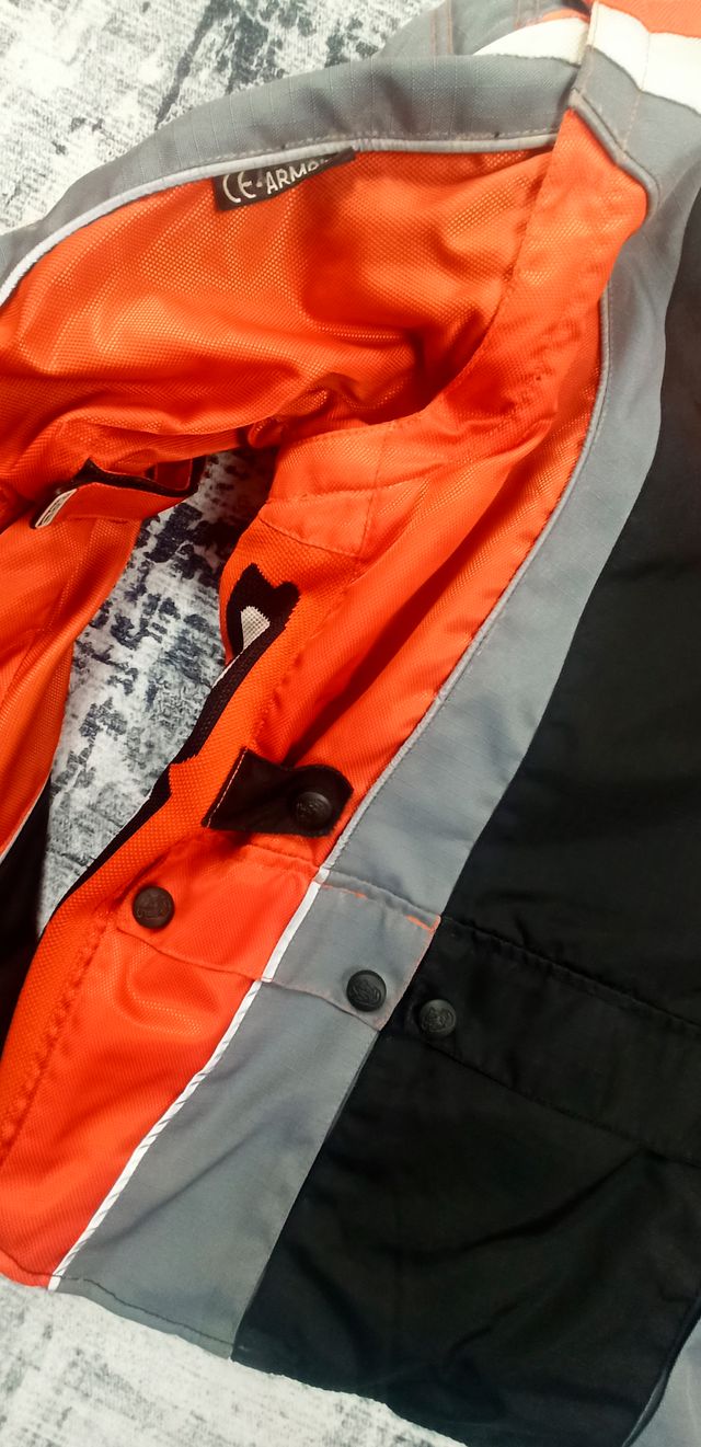 Chaqueta Enduro OF3 Naranja/Gris